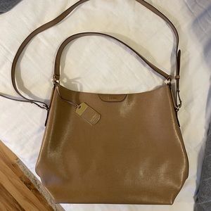 Ralph Lauren tote with removable crossbody strap